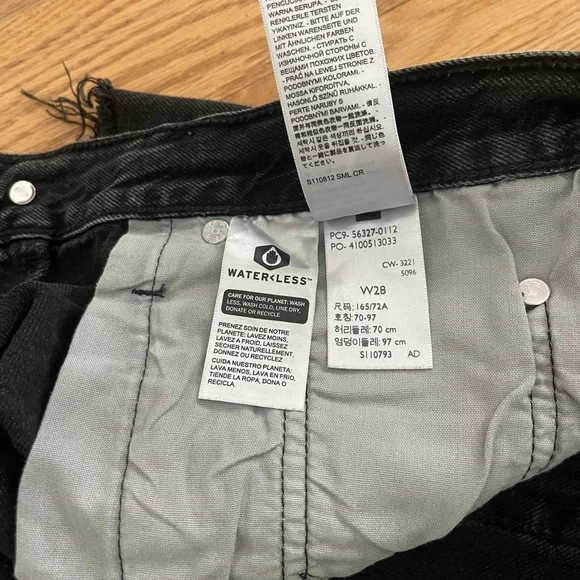 Levi’s button fly shorts sz 28 - Picture 12 of 14